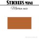 192 Rectangles 2,2 cm - Stickers mini gommettes