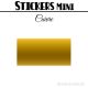 136 Rectangles 2,6 cm - Stickers mini gommettes