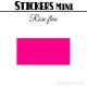 136 Rectangles 2,6 cm - Stickers mini gommettes