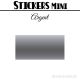 96 Rectangles 3 cm - Stickers mini gommettes