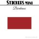 96 Rectangles 3 cm - Stickers mini gommettes