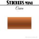 96 Rectangles 3 cm - Stickers mini gommettes