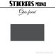 96 Rectangles 3 cm - Stickers mini gommettes