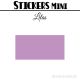 96 Rectangles 3 cm - Stickers mini gommettes