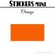 96 Rectangles 3 cm - Stickers mini gommettes