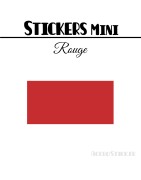 96 Rectangles 3 cm - Stickers mini gommettes