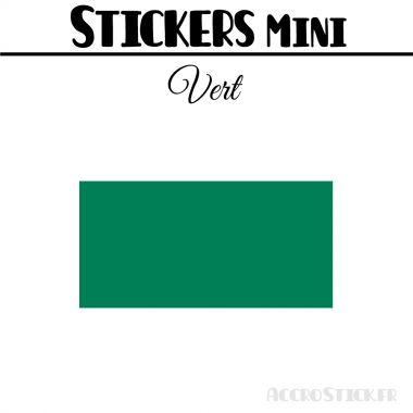 96 Rectangles 3 cm - Stickers mini gommettes