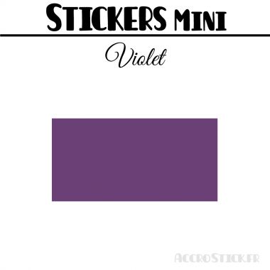 96 Rectangles 3 cm - Stickers mini gommettes
