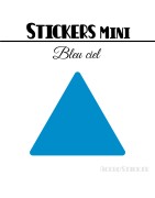 200 Triangles 1,8 cm - Stickers étiquettes gommettes