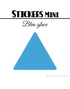 200 Triangles 1,8 cm - Stickers étiquettes gommettes