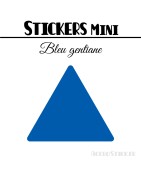 200 Triangles 1,8 cm - Stickers étiquettes gommettes
