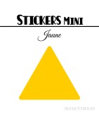 200 Triangles 1,8 cm - Stickers étiquettes gommettes