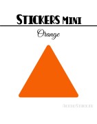 200 Triangles 1,8 cm - Stickers étiquettes gommettes