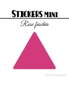 200 Triangles 1,8 cm - Stickers étiquettes gommettes
