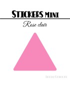 128 Triangles 2,4 cm - Stickers étiquettes gommettes