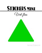 128 Triangles 2,4 cm - Stickers étiquettes gommettes