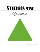 128 Triangles 2,4 cm - Stickers étiquettes gommettes