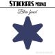 624 Etoiles 0,8 cm - Stickers mini gommettes