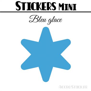 624 Etoiles 0,8 cm - Stickers mini gommettes