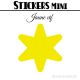 624 Etoiles 0,8 cm - Stickers mini gommettes