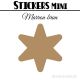 624 Etoiles 0,8 cm - Stickers mini gommettes