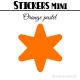 624 Etoiles 0,8 cm - Stickers mini gommettes