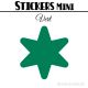 624 Etoiles 0,8 cm - Stickers mini gommettes