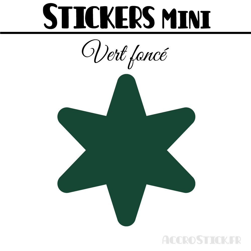 624 Etoiles 0,8 cm - Stickers mini gommettes 624 Etoiles 0,8 cm - Stickers mini gommettes