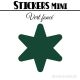 624 Etoiles 0,8 cm - Stickers mini gommettes