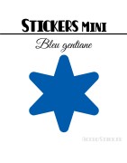 440 Etoiles 1 cm - Stickers mini gommettes