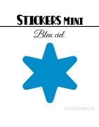 288 Etoiles 1,2 cm - Stickers mini gommettes