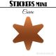 200 Etoiles 1,4 cm - Stickers mini gommettes