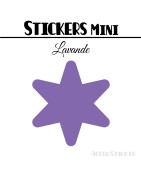 200 Etoiles 1,4 cm - Stickers mini gommettes