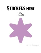200 Etoiles 1,4 cm - Stickers mini gommettes