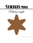 200 Etoiles 1,4 cm - Stickers mini gommettes
