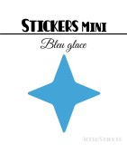 488 Etoiles 1 cm - Stickers mini gommettes
