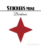 488 Etoiles 1 cm - Stickers mini gommettes
