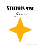 488 Etoiles 1 cm - Stickers mini gommettes