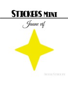 488 Etoiles 1 cm - Stickers mini gommettes