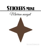 488 Etoiles 1 cm - Stickers mini gommettes