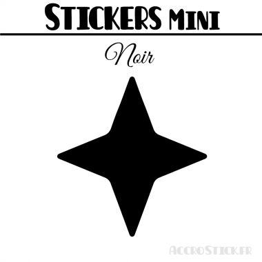 488 Etoiles 1 cm - Stickers mini gommettes