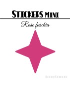 488 Etoiles 1 cm - Stickers mini gommettes