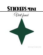 488 Etoiles 1 cm - Stickers mini gommettes