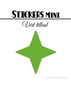 488 Etoiles 1 cm - Stickers mini gommettes