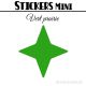 360 Etoiles 1,2 cm - Stickers mini gommettes