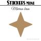 224 Etoiles 1,4 cm - Stickers mini gommettes