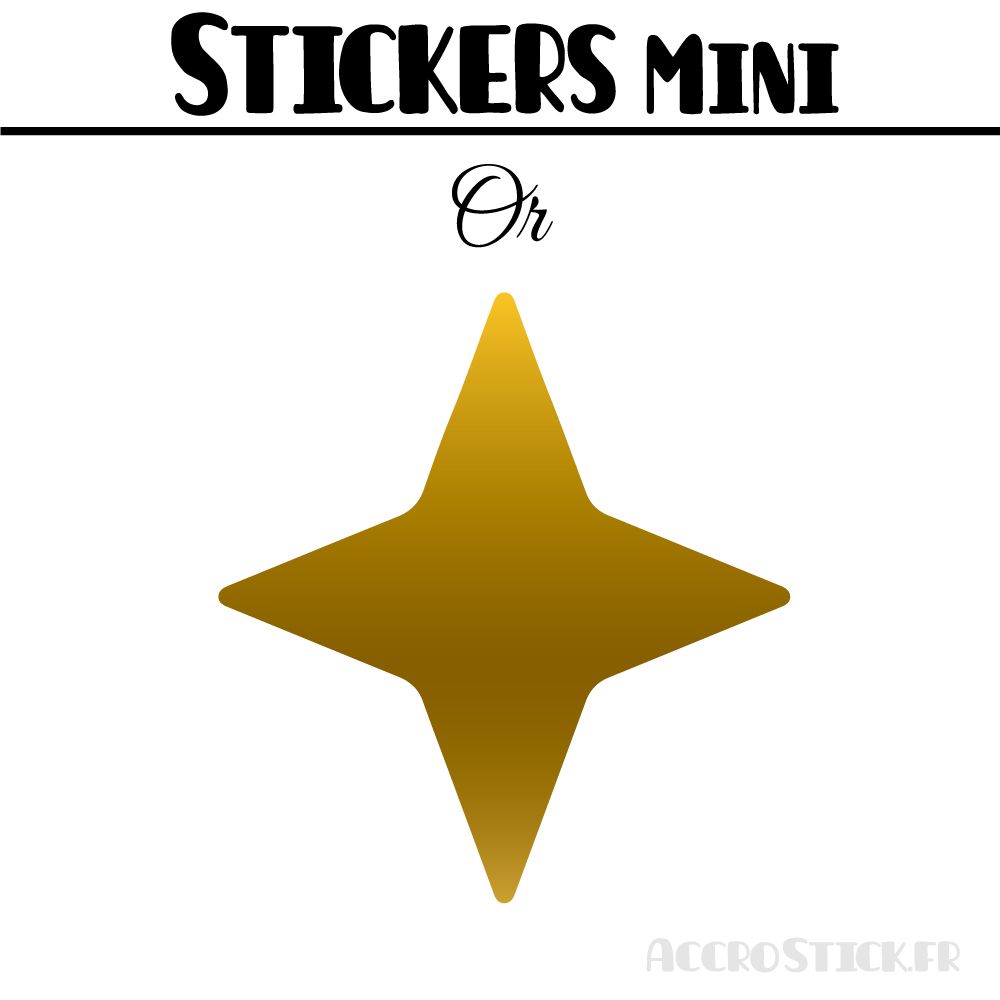224 Etoiles 1,4 cm - Stickers mini gommettes 224 Etoiles 1,4 cm - Stickers mini gommettes