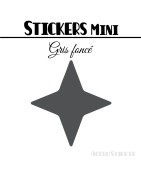 160 Etoiles 1,8 cm - Stickers mini gommettes