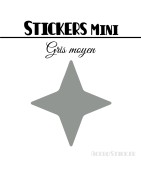 160 Etoiles 1,8 cm - Stickers mini gommettes