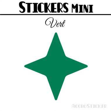 160 Etoiles 1,8 cm - Stickers mini gommettes